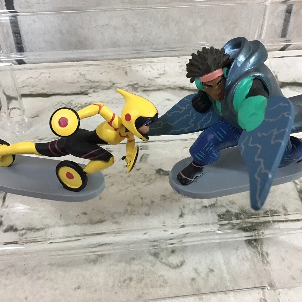 Disney‎ Pixar Big Hero 6 Figures Lot Of 5 Cake Topper Hiro Wasabi Honey Lemon